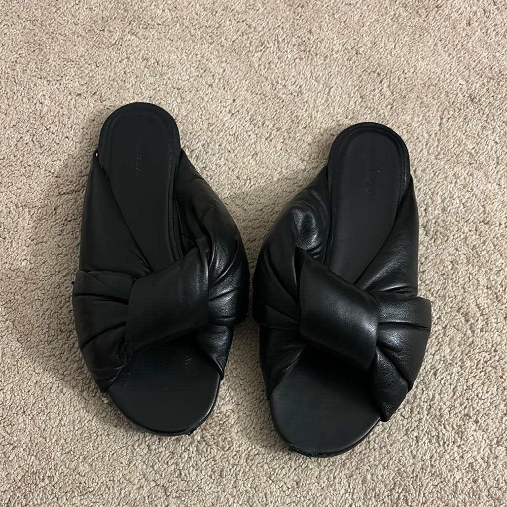 Balenciaga cushion slides